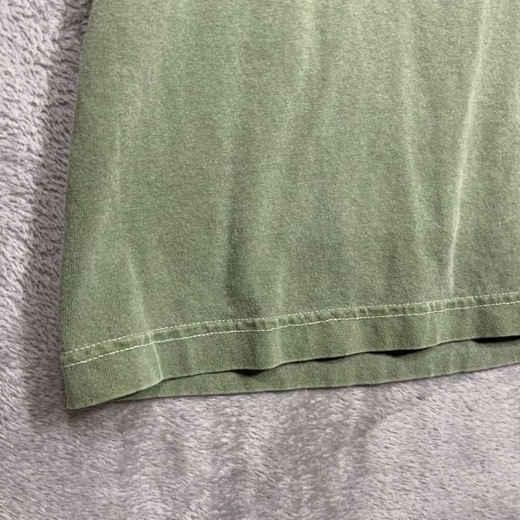 Sturgis T Shirt Mens XL Green Biker Motorcycle Fest Y2K Retro Rock Wings Chopper - Picture 5 of 10